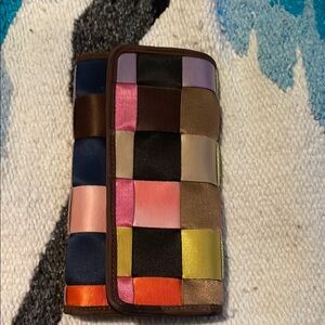 Colorful Checkered Wallet seatbelt style